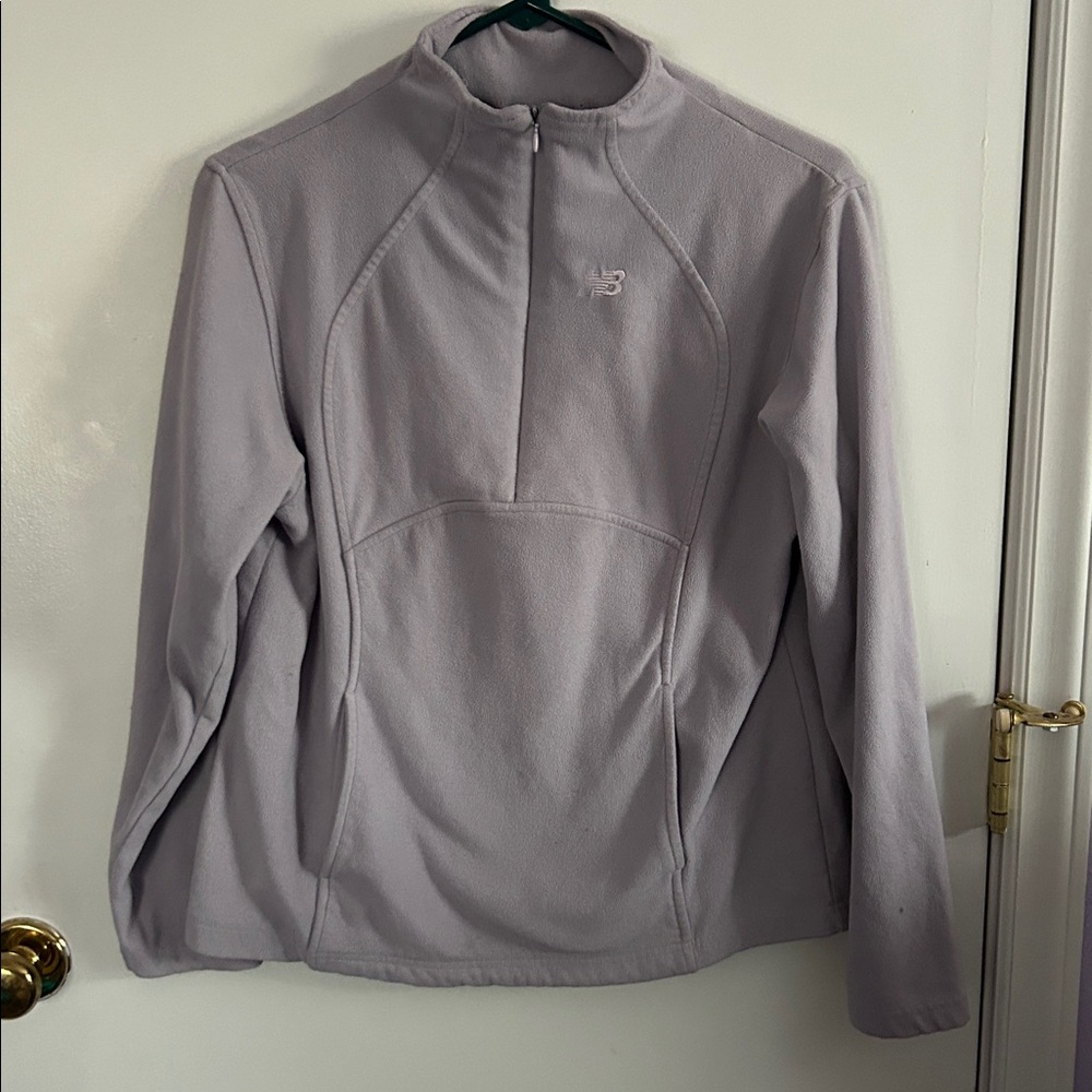 New balance  Quarter-Zip Fleece Pullover size medium